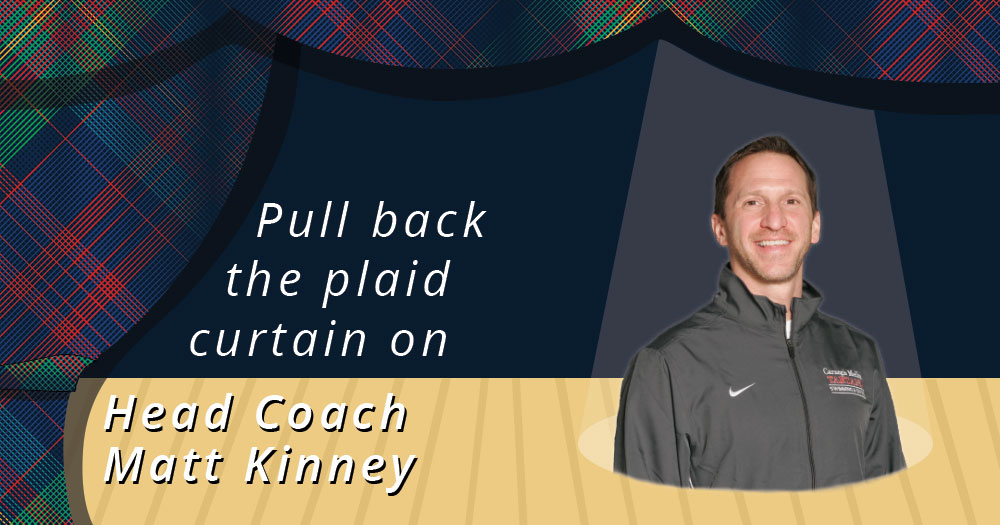 Pull Back the Plaid Curtain on Head Men’s and Women’s Swimming and Diving Coach Matt Kinney