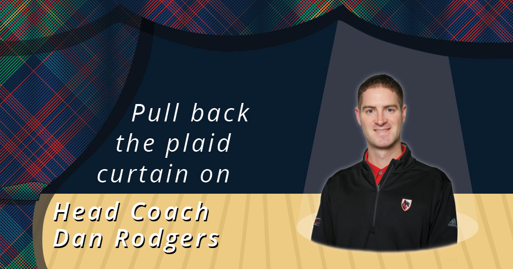 Pull Back the Plaid Curtain on Head Men’s and Women’s Golf Coach Dan Rodgers