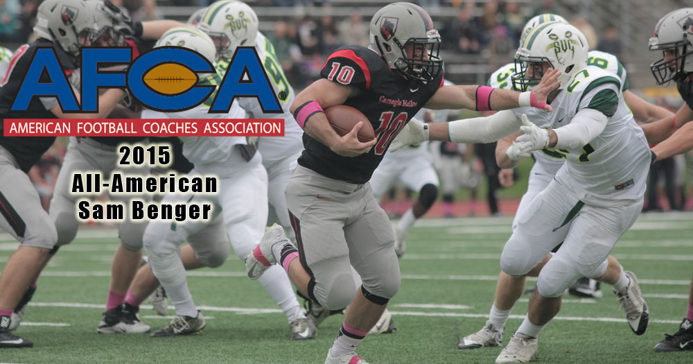 Benger Named 2015 AFCA Division III Coaches’ All-American