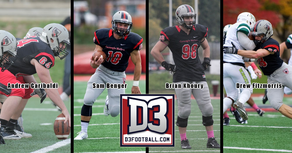 Four Football Players Named to D3football.com All-South Region First Team