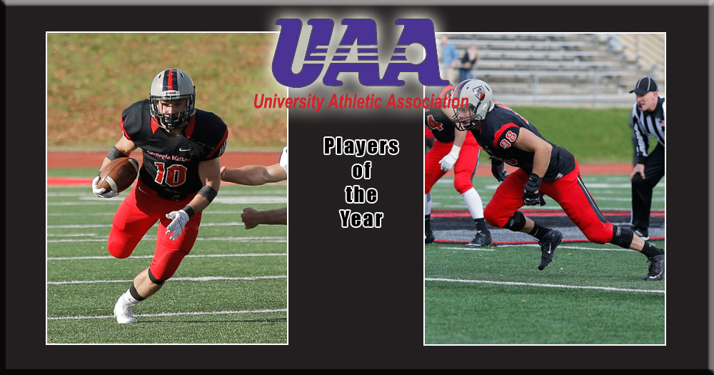 Benger, Khoury and Staff Receive Yearly UAA Football Honors