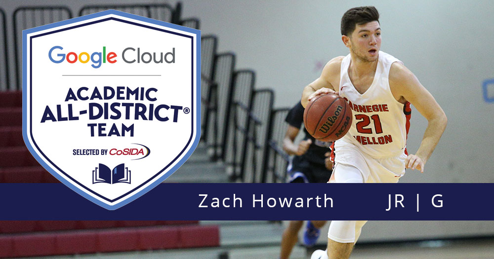 Howarth Named CoSIDA Academic All-District