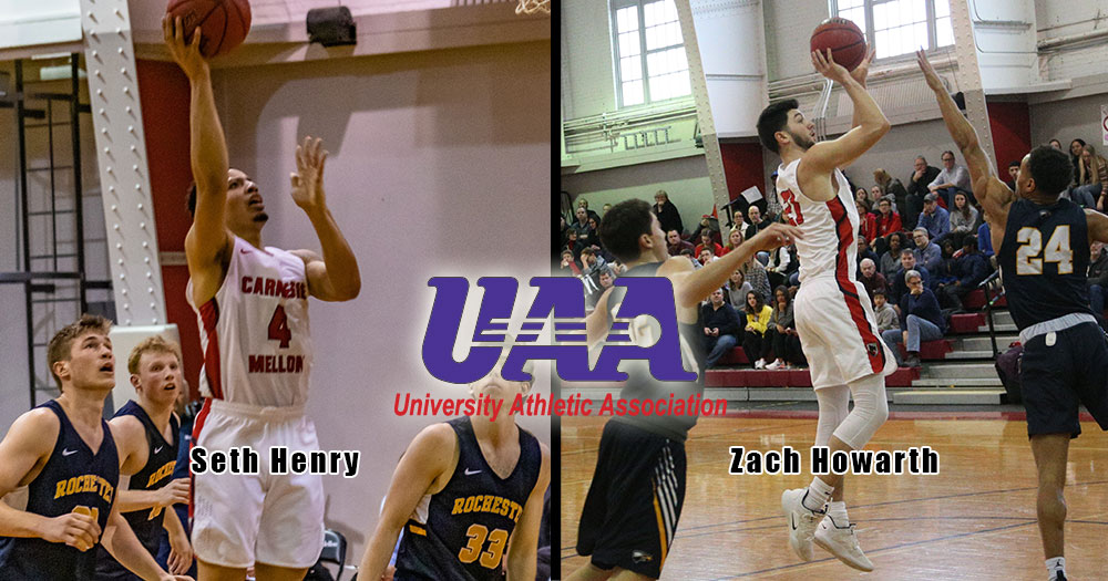 Henry and Howarth Named to the All-UAA Men’s Basketball Team