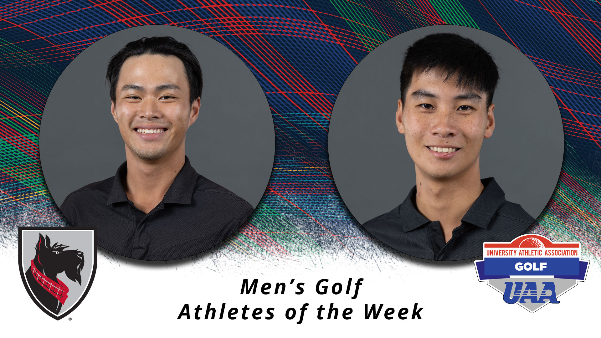 Xu and Chan Named UAA Athlete of the Week