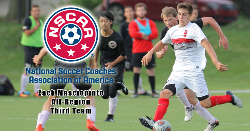 Masciopinto Honored on NSCAA All-Great Lakes Region Team