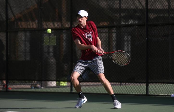 Heaney-Secord Competes at NCAA Men’s Tennis Championships