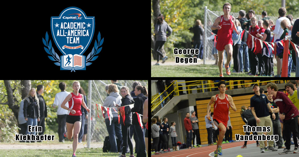 Carnegie Mellon Lands Three Cross Country and Track & Field Athletes on Capital One Academic All-America Squad