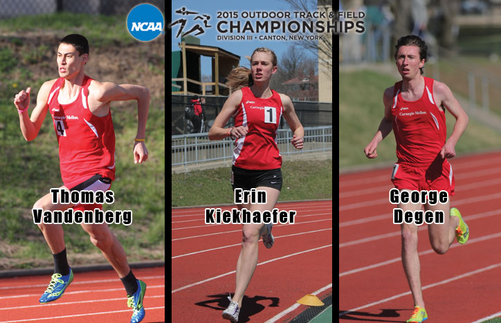 Three to Represent Carnegie Mellon at NCAA Outdoor Track and Field Championships