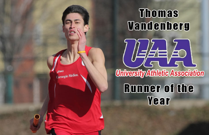 Vandenberg Named UAA Most Outstanding Outdoor Track Performer
