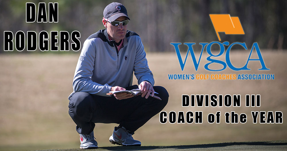 Rodgers Named Division III Women’s Golf Pride Grips National Coach of the Year