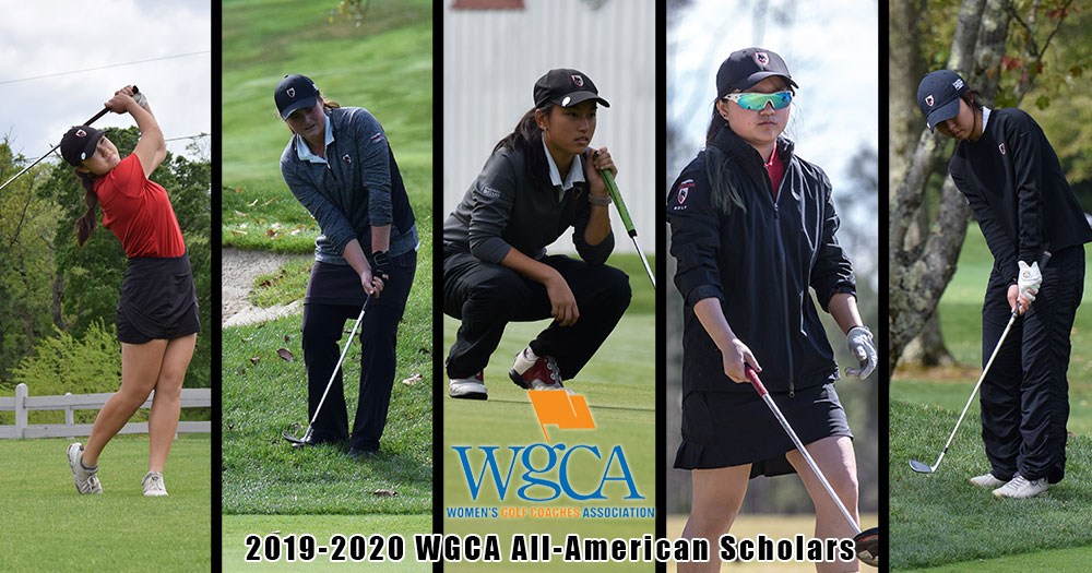 Five Tartans Named WGCA All-American Scholars