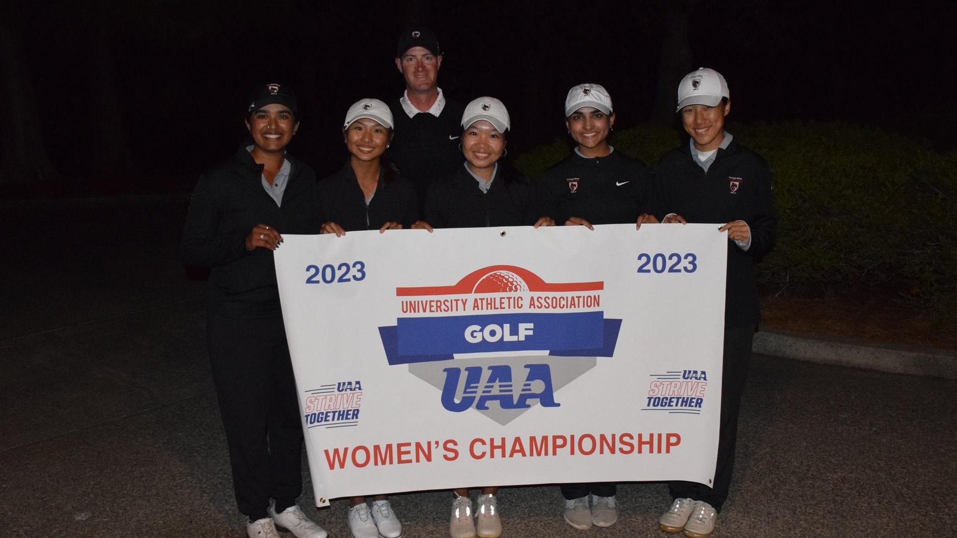 UAA Champs! Women’s Golf Wins First UAA Championship
