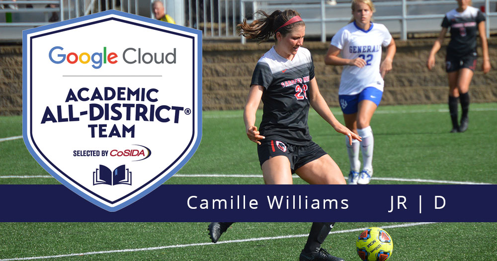 Williams Named CoSIDA Academic All-District for Women’s Soccer