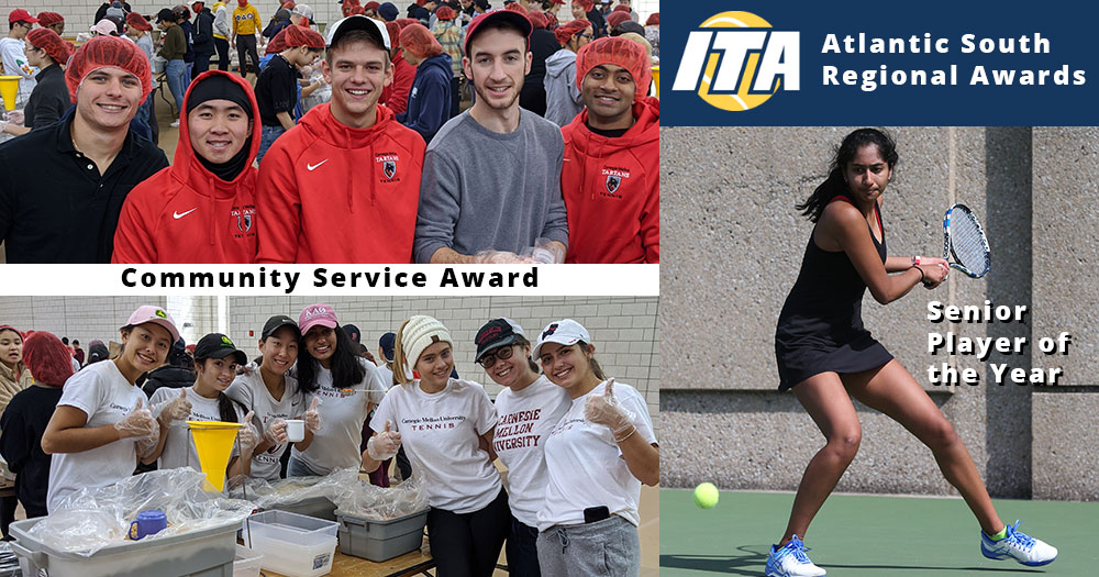 Tennis Programs Awarded ITA Regional Recognition