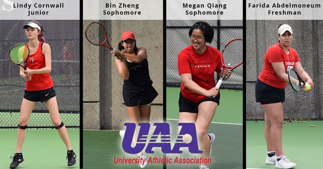 Four Players Named to All-UAA Women’s Tennis Team