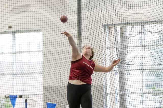 Senior Throwers Lead Tartans in First Day of UAA Competition