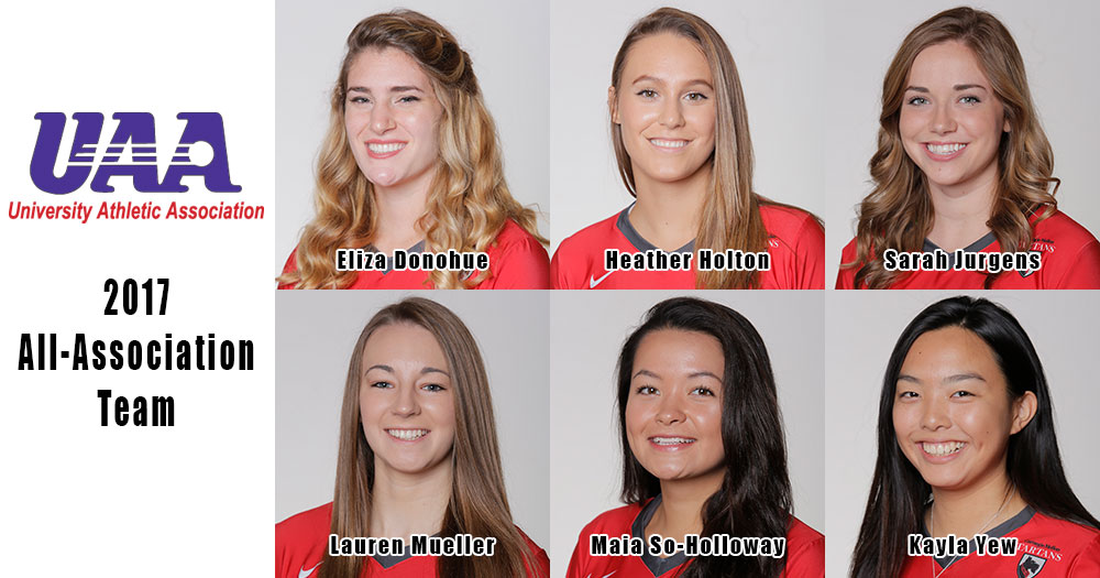 Six Tartans Named to the All-UAA Volleyball Squad