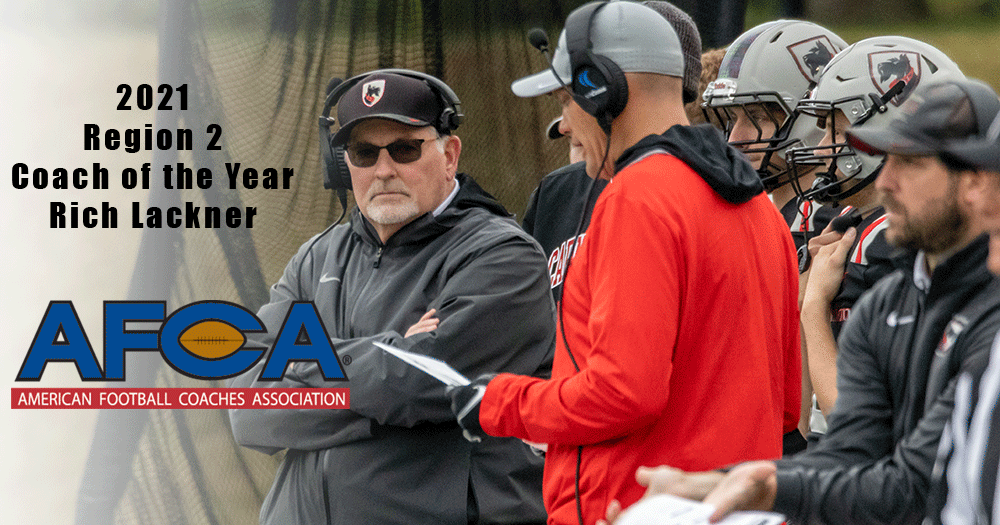 Lackner Named AFCA Division III Region 2 Coach of the Year