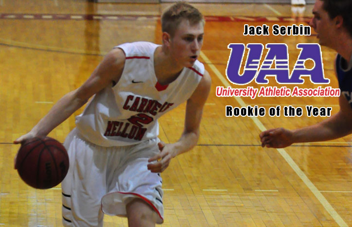 Serbin Tabbed UAA Rookie of the Year; Two Others Named Men’s Basketball All-UAA