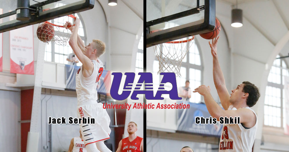 Tartans Land Two on All-UAA Men’s Basketball Squad