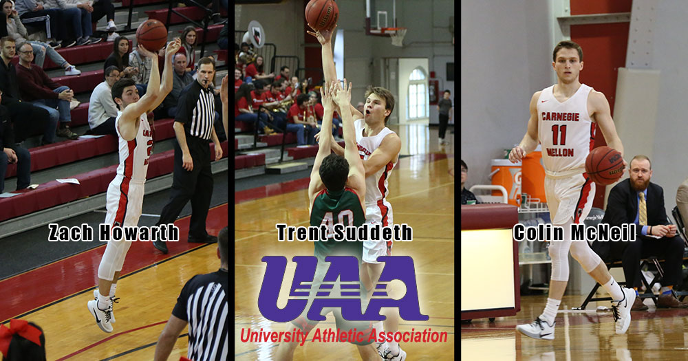 Three Tartans Named to the All-UAA Men’s Basketball Team