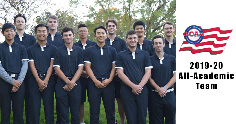 Men’s Golf Receives Ninth Straight Academic Accolade for 2019-20 Season
