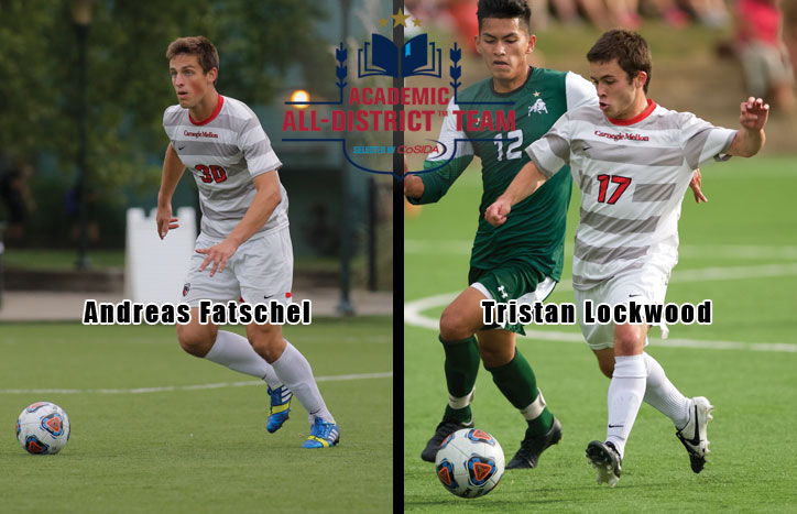 Two Tartans Named to CoSIDA Academic All-District Men’s Soccer Team