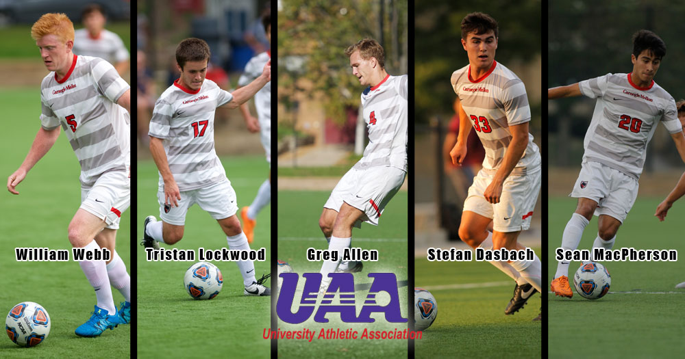 Five Men’s Soccer Players Named to All-UAA Team
