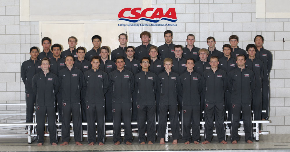 Men's Swimming Honored by CSCAA for Academic Success