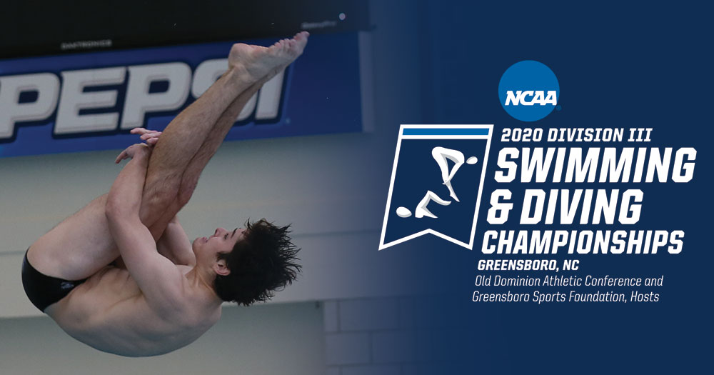 Two Men's Divers Headed to NCAA Championships; One Men's Swimmer Added