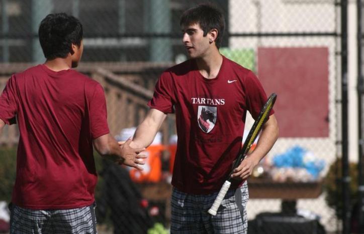 Two Men’s Tennis Doubles Teams Receive All-UAA Honors