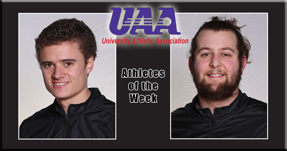 Mills and Miller Sweep UAA Athlete of the Week Track and Field Honors