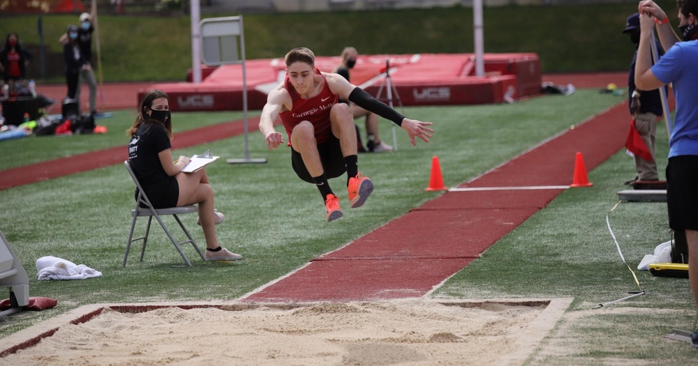 Kiefel Breaks 28-Year Long Jump School Record, Two Other School Records Set at WVU Last Chance Meet