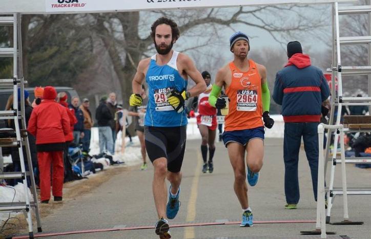 Coffey Cruises in the USATF 50k Road Championships