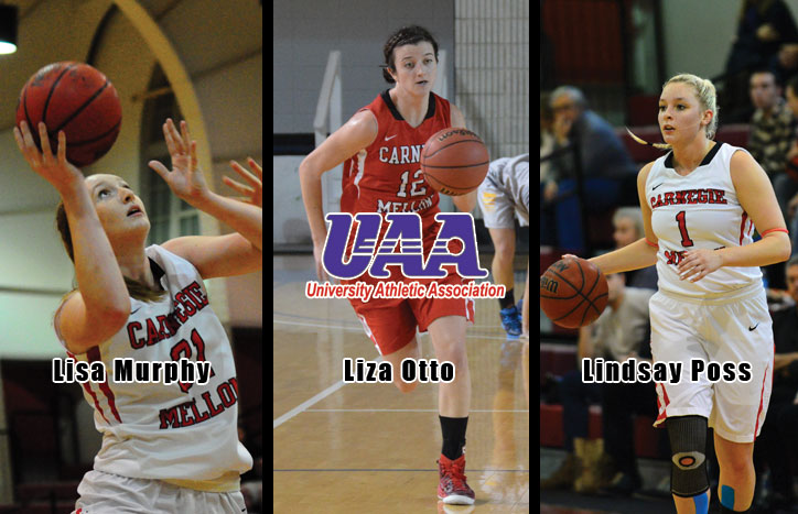 Murphy Leads Three Named to All-UAA Women’s Basketball Team