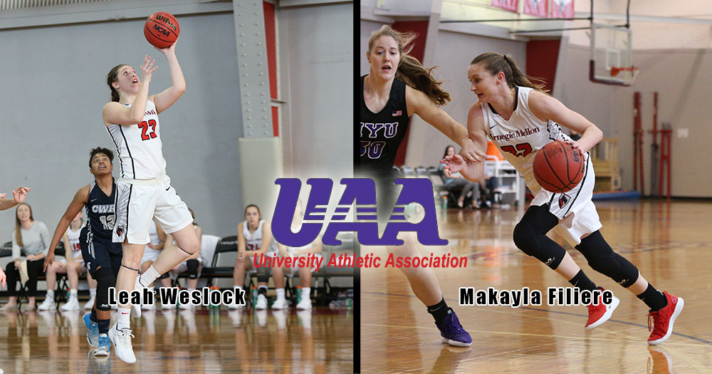 Filiere and Weslock Earn Women’s Basketball All-UAA Recognition