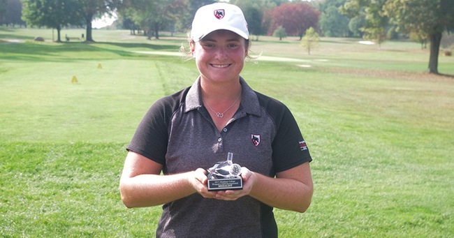Simpson Claims Top Individual Medalist Honors at Allegheny Invitational