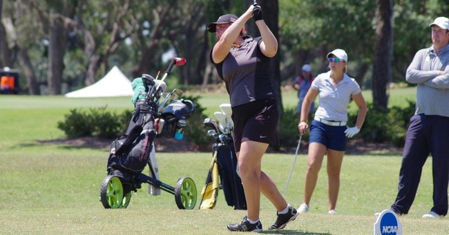 Women’s Golf Opens Play at NCAA Championships; Simpson Cards Even Par and Leads Field