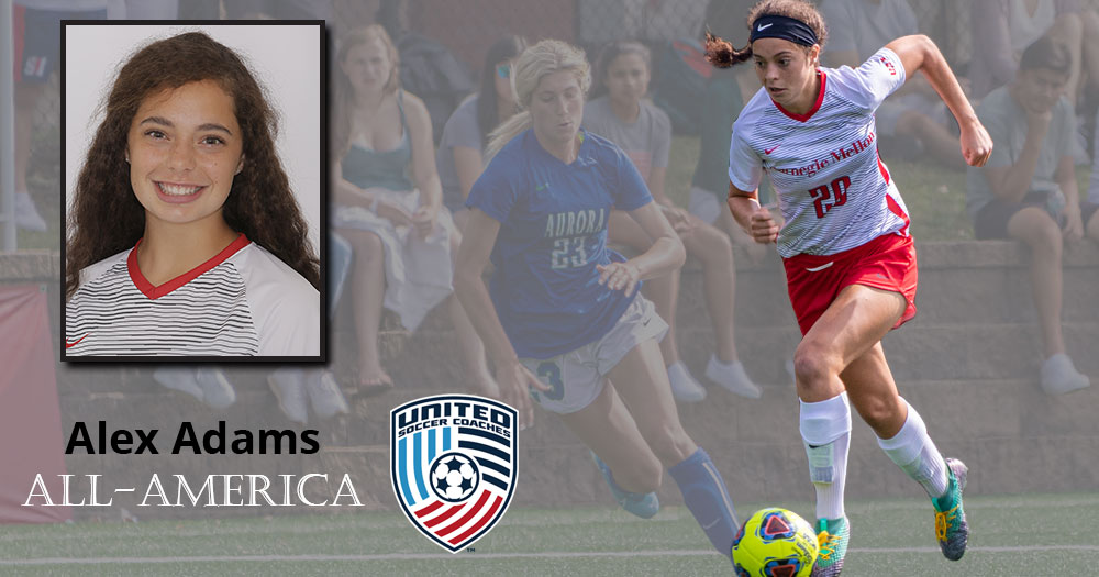 Adams Selected to United Soccer Coaches All-America Team