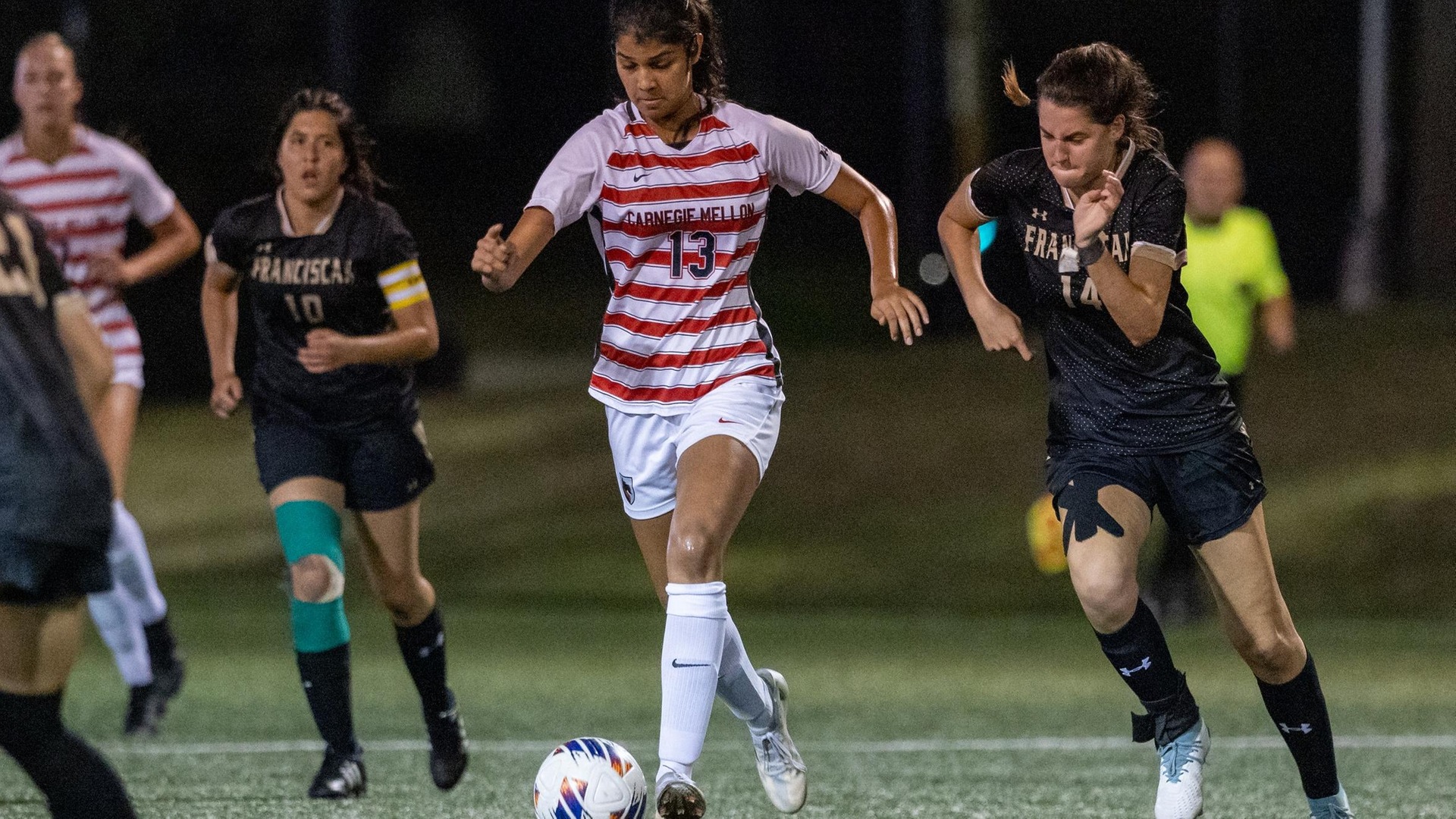 Eight Tartans Score in Victory Over Franciscan
