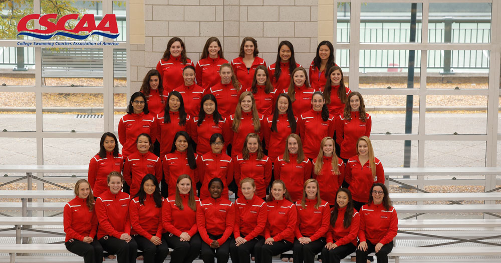 Women’s Swimming Honored by CSCAA for Academics