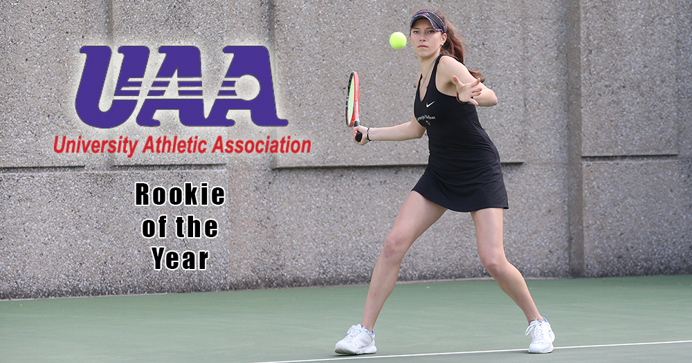 Taylor Honored as UAA Rookie of the Year; Five Others Recognized on All-UAA Women’s Tennis Team