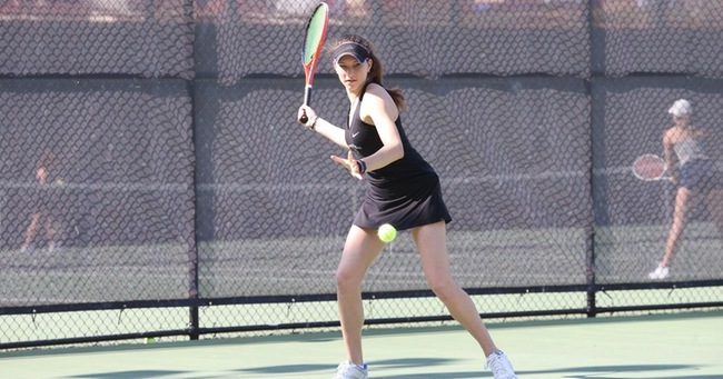Women's Tennis Players Open Play at ITA Oracle Cup