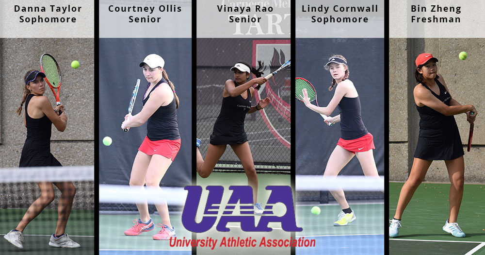 Five Players Named to All-UAA Women’s Tennis Team
