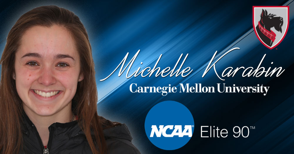 Michelle Karabin Wins Elite 90™ Award for NCAA Division III Women’s Indoor Track and Field Championships