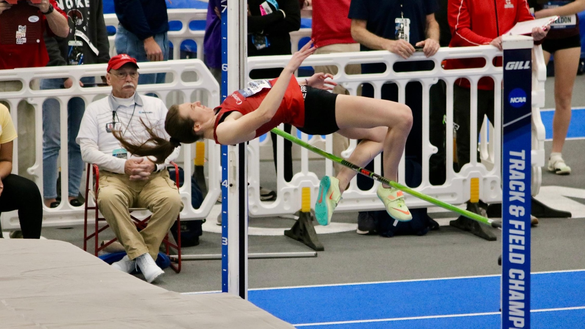 Barre Places Third in High Jump at NCAA Indoor Championships