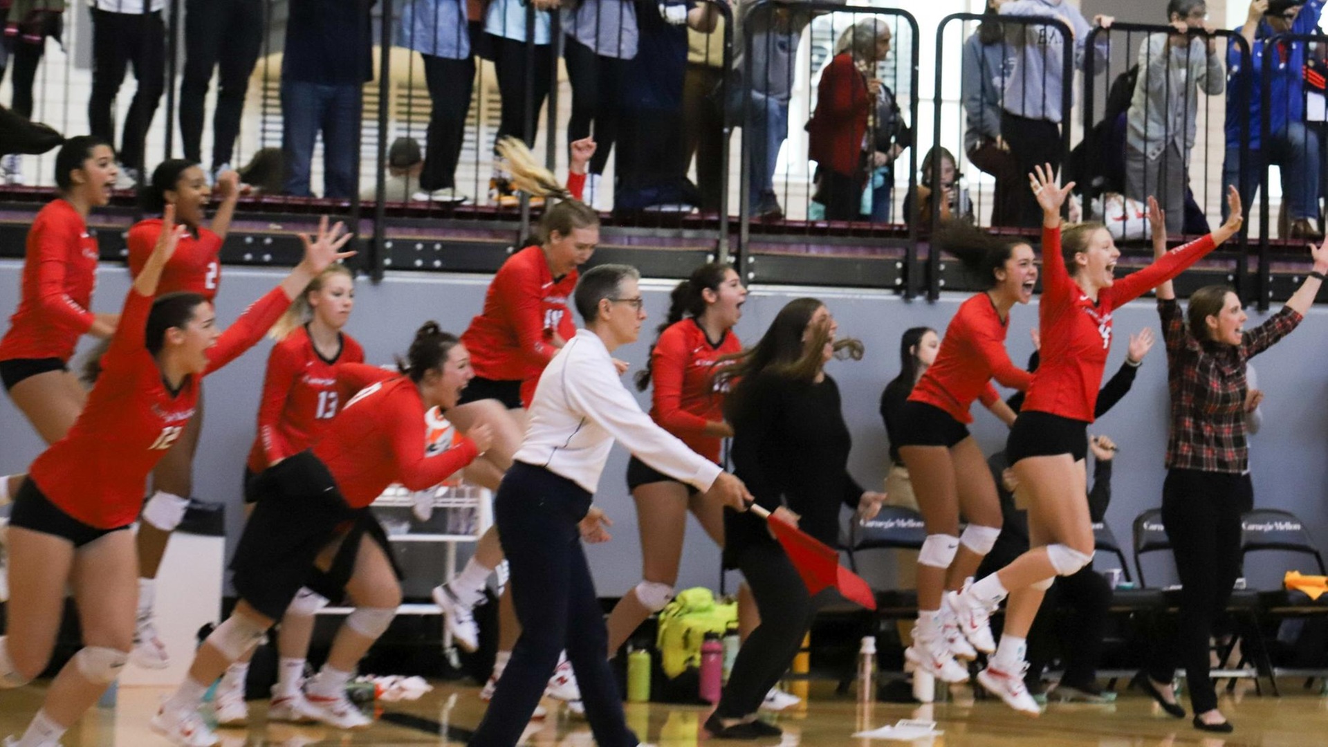 Tartans Open UAA Round Robin #2 with Upset Win Over #6 Emory, Top Rochester in Three Sets