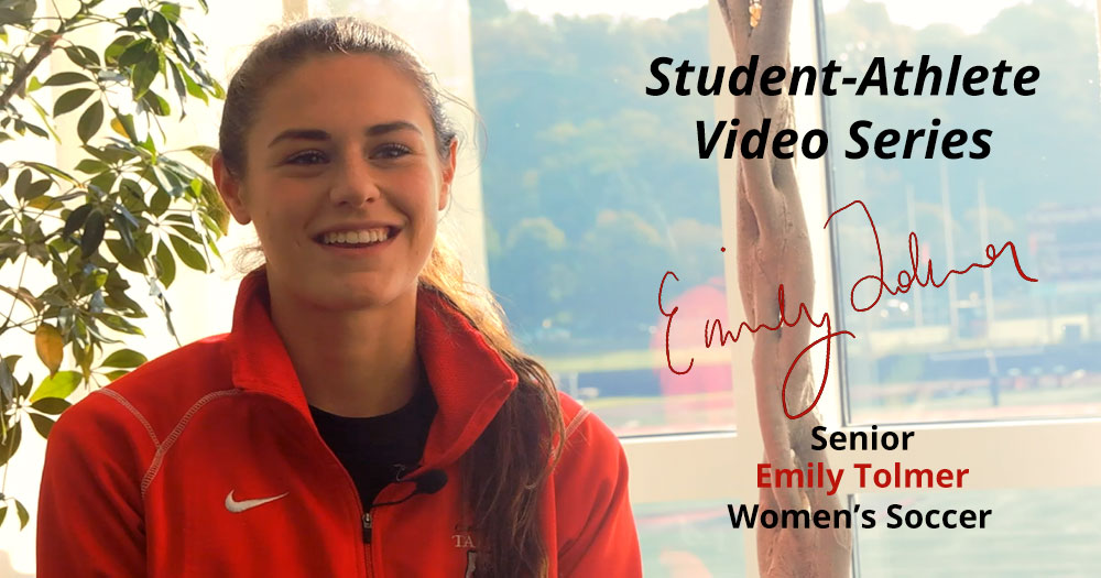 Student-Athlete Video Series: Emily Tolmer | Women's Soccer