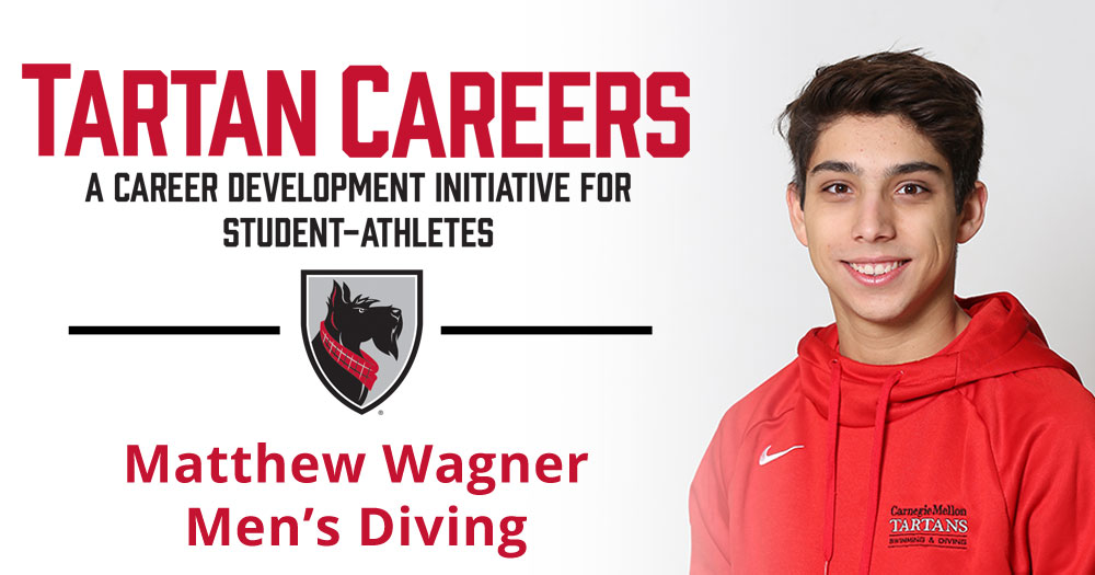 Tartan Careers - A career development initiative for student-athletes. Matthew Wagner, men's diving - photo of Matthew Wagner