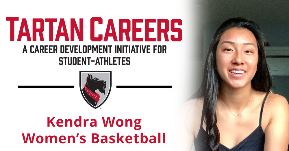 Tartan Careers - A career development initiative for student-athletes. Kendra Wong, women's basketball - photo of Kendra Wong